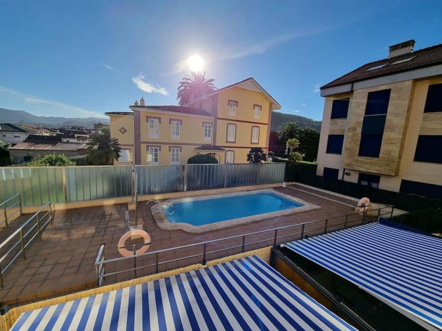 20A01 - Precioso Apartamento Con Piscina Y Garaje San Juan De La Arena Экстерьер фото