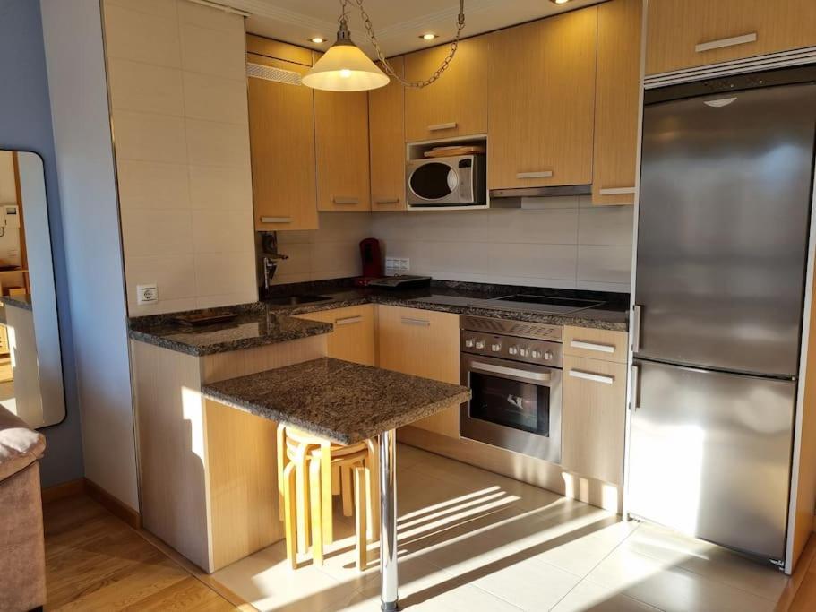 20A01 - Precioso Apartamento Con Piscina Y Garaje San Juan De La Arena Экстерьер фото