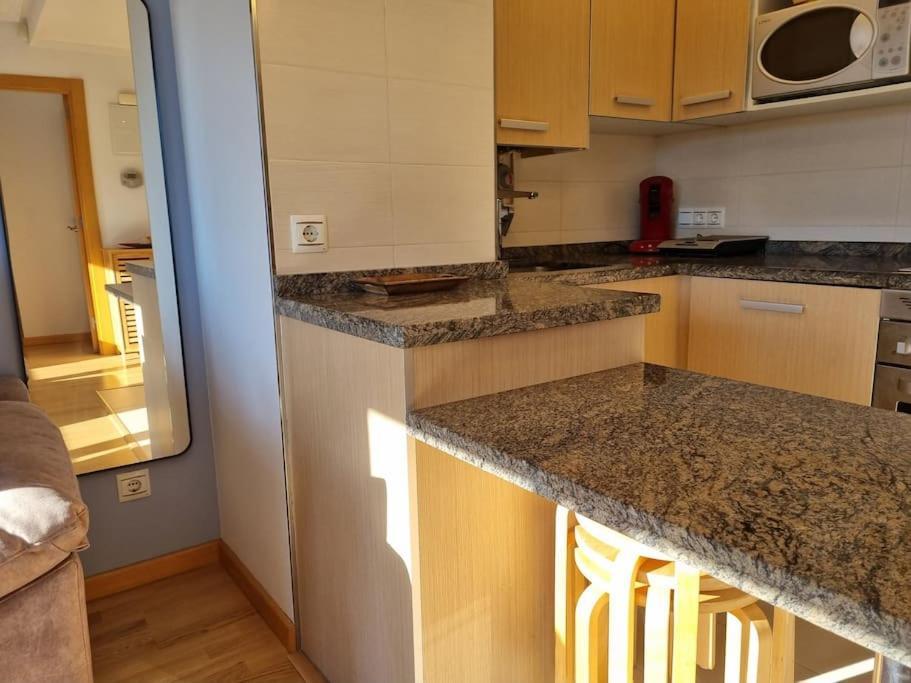 20A01 - Precioso Apartamento Con Piscina Y Garaje San Juan De La Arena Экстерьер фото